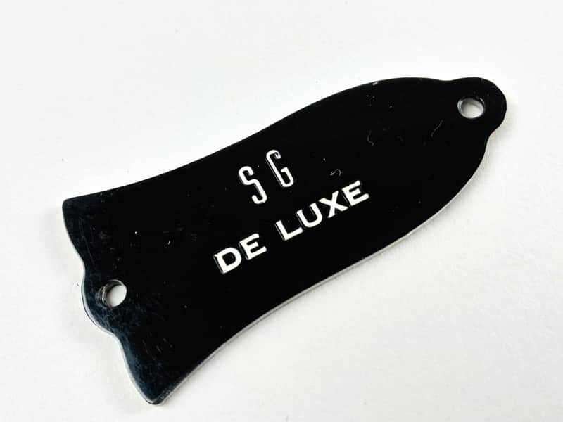 Gibson SG DeLuxe Truss Rod Cover. Early 70s image 1