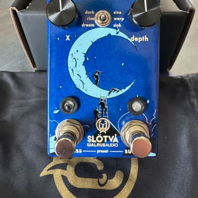 Walrus Audio Slötvå Multi-Texture Reverb 2022 - 2023 - Blue image 2