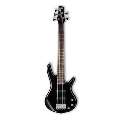 Ibanez miKro Series GSRM25 5-String Electric Bass Guitar, Black image 2