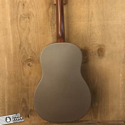 National Delphi Resonator Resophonic Guitar Taupe 1998 w/ OHSC image 5