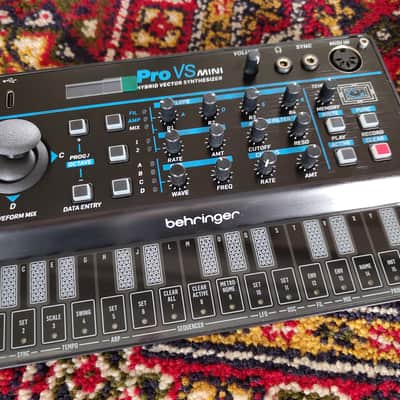 NEW Behringer Pro VS Mini 4-Voice Hybrid Vector Synthesizer 2023 - Present - Black image 7