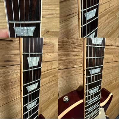 Gibson Les Paul Deluxe Guitar 30th Anniversary 2001 - Wine Red Flame Top w/Mods + OHSC image 10