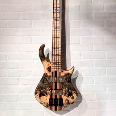 Warrior Dran Michael Buckeye Burl 5 String - Showroom Demo image 2