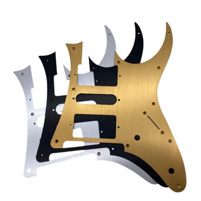 Ibanez RG2550Z HSH Metal Pickguard - Brushed Aluminum image 5