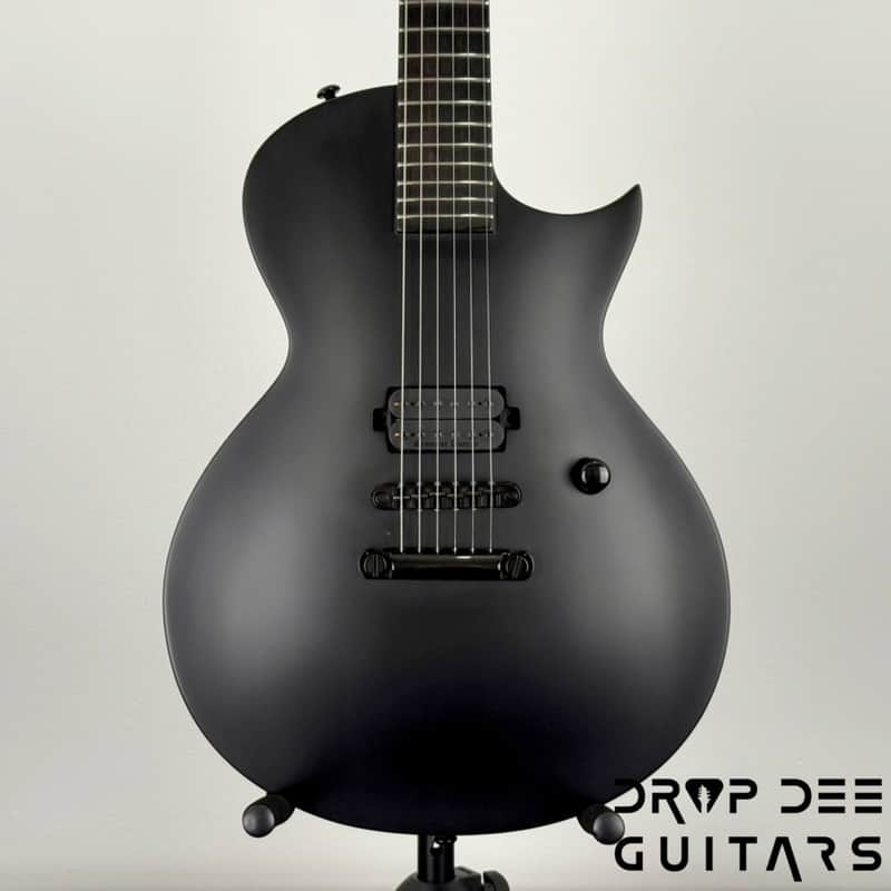 ESP LTD EC Black Metal Electric Guitar - Black Satin image 1