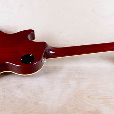 CoolZ ZLS-2/FM MIJ 2007 Cherry Sunburst Flame Top Made in Japan w/ Bag image 12