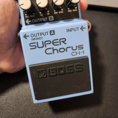 Boss CH-1 Super Chorus (Blue or Pink Label) 1989 - 2001 - Blue image 1