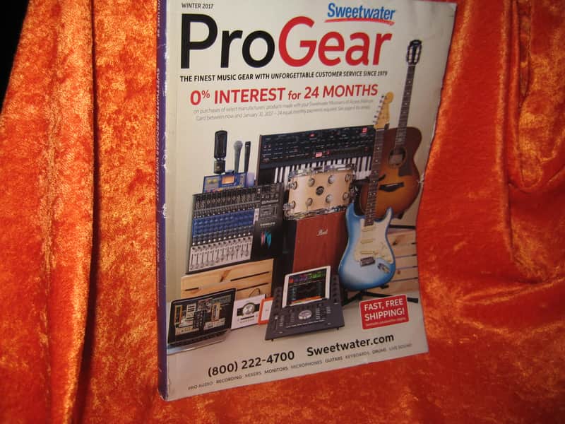 Sweetwater Pro Gear Catalog from 2017   602 Pages Bild 1
