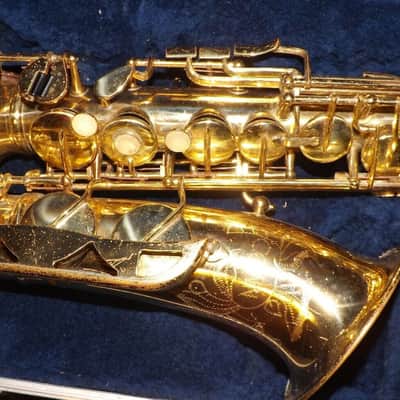Conn Director Alto Saxophone, USA, Good Condition with case neck mouthpiece image 6