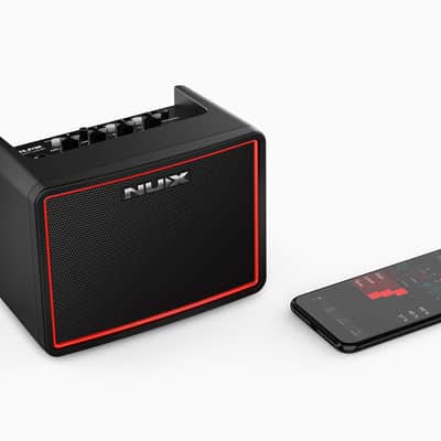 NuX Mighty Lite BT 3-Watt Desktop Bluetooth Guitar Combo - Black, These are Amazing to take  Anywhere ! image 2
