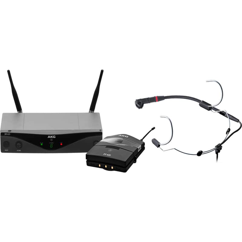 AKG WMS420H, ISM Head-worn Set, 863.1-864.9 MHz - Wireless Headset System imagen 1