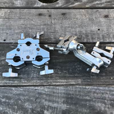 Pearl 3-way & AX-25 S clamps (lot of 2) image 2