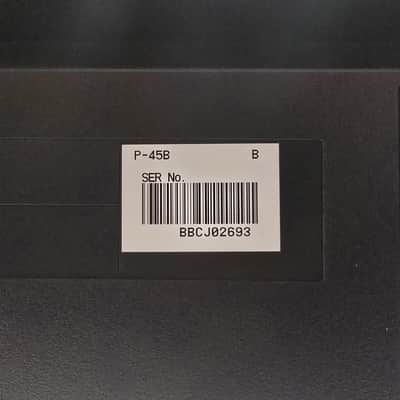 Yamaha P45 Digital Piano Inc Yamaha L85 Stand; Serial No BBCJ02693 | Second Hand image 8
