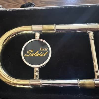 Bach TB301 Student Model Tenor Trombone 2010s - Clear-Lacquered Brass image 6