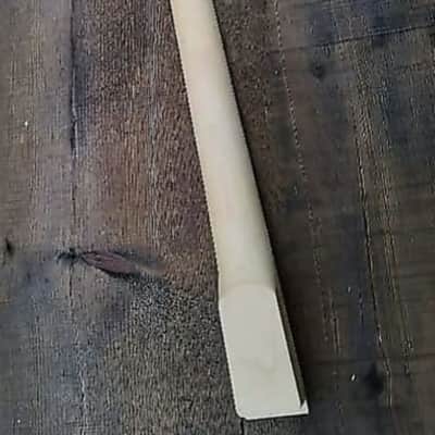 24 SHARK FIN NECK MAPLE GUITAR NECK WITH FLOYD ROSE NUT INSTALLED DIY NECK image 6