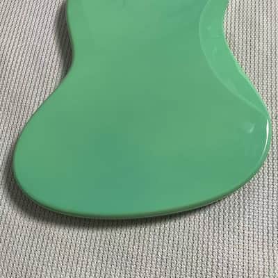 Green Alder Wood Jazzmaster Electric Guitar Body Green Alder Wood Jazzmaster Electric Guitar Body Jazzmaster Style Alder Guitar Body green color Gloss ‘’ Ready to Build image 4
