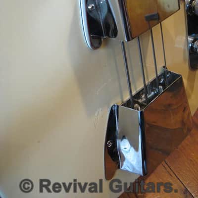 1970's Vintage Made in Japan Angelica Deluxe Tele Bass, all original with Case image 9