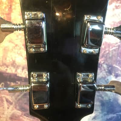 Jolana Diamant Bas, Vintage 1970s short scale single-cut "Les Paul" bass image 7