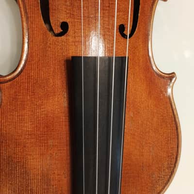 Alessandro Bertoli 4/4 Full size violin 2018 plus g Werner pernambuco bow and old case image 2