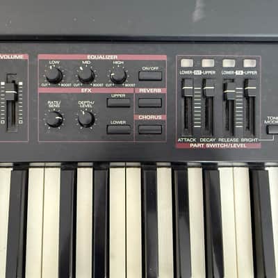 Roland RD-600 88-Key Digital Stage Piano 1997 - 2002 - Black image 5