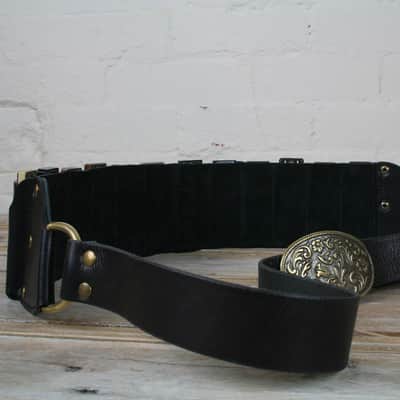 Pinegrove Leather Harmonica Bandolier 16 Slots - Black image 3