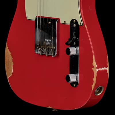 Fender Custom Shop 1964 Telecaster Relic (2024) - Aged Fiesta Red #78621 with Original Hard Case image 7
