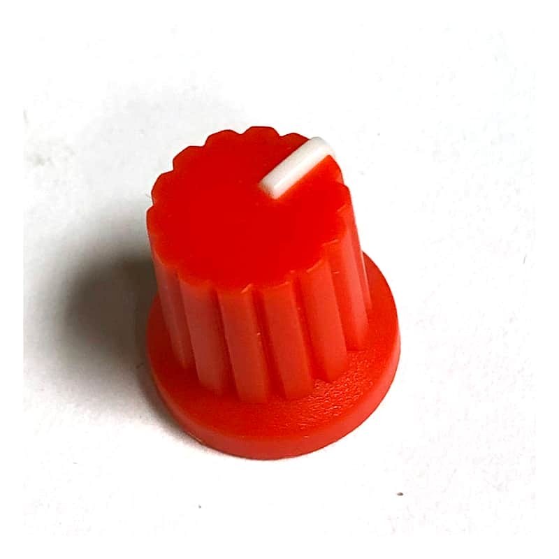 Doepfer Replacement Knob Orange w/ White Line image 1