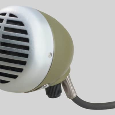 Shure 520DX Green Bullet Harmonica Microphone image 1