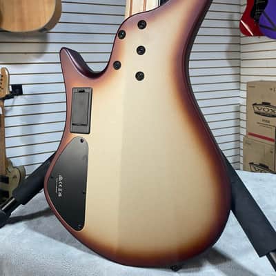Ibanez Bass Workshop EHB600 Electric Bass Guitar - Charred Champagne Burst Matte & PLEK*D #358 image 10
