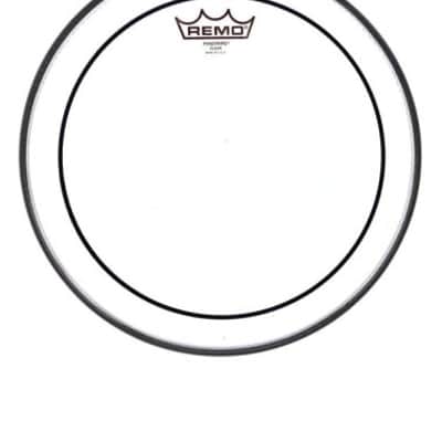 Remo PS-0314-00 Pinstripe Clear pelle battente trasparente da 14 image 1