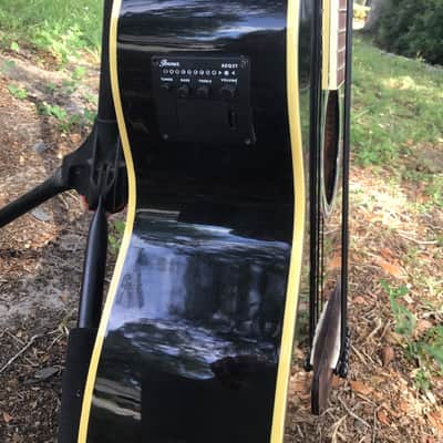 Ibanez AEB5E - Black image 4