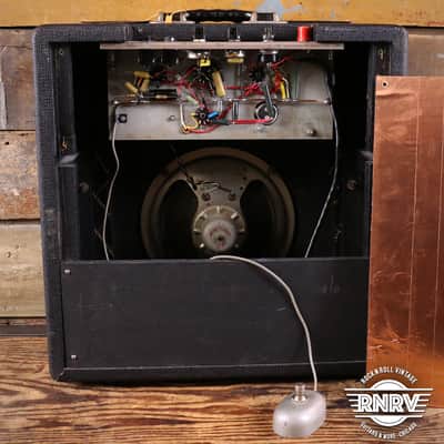 Vox AC-4 6-Watt 1x8" Guitar Combo 1965 Black with Black Diamond Cloth image 11
