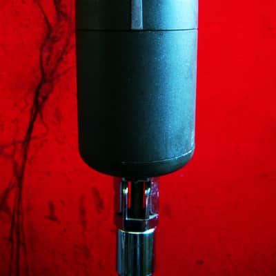 Vintage 1950's Altec 633A dynamic microphone "Salt Shaker" w period stand & cable High Z PROP image 7