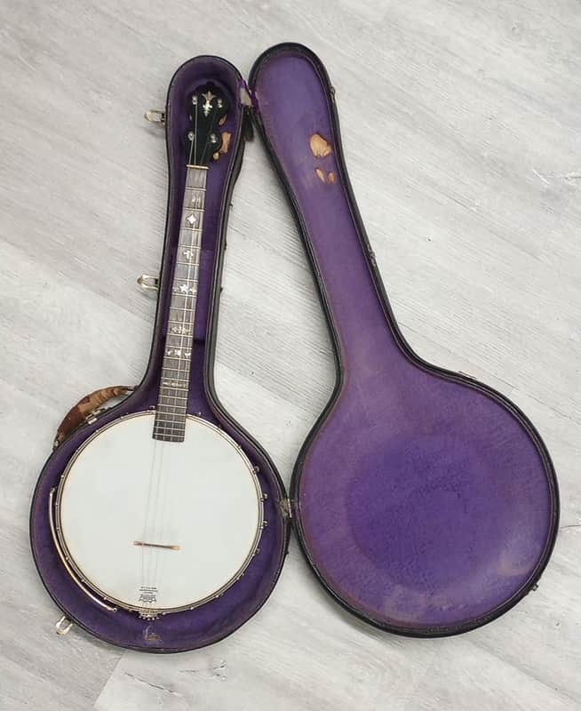 George Washburn Tenor Banjo - Antique 1920's image 1
