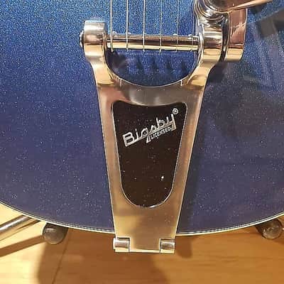 Gretsch G5420T Electromatic Hollow Body Single-Cut Electric Guitar w/ Bigbsy in Fairline Blue *IN STOCK* image 3