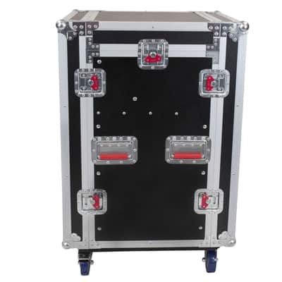 Gator G-TOUR 10X12 PU G-Tour 10U Top 12U Side Road Pop-Up Console Rack Case image 6