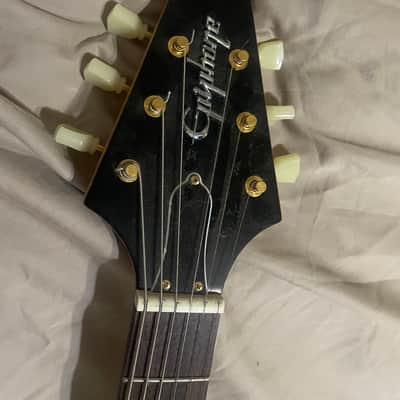 Epiphone '58 Korina Flying V 2023 - Aged Natural (White Pickguard) image 7