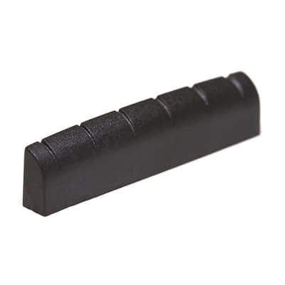 Graph Tech - TUSQ XL Slotted Guitar Nut - Length 1-23/32" - Black - PT-6115-00 - Black image 2