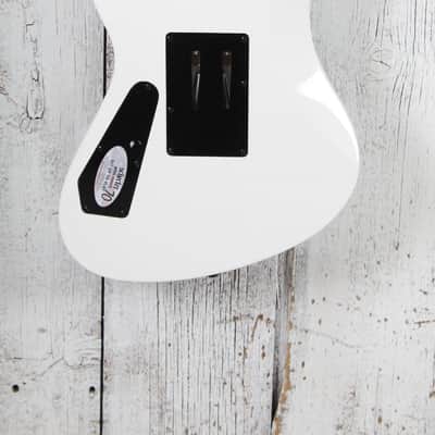 Schecter Synyster Standard Electric Guitar Gloss White with Black Pinstripes image 7