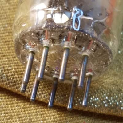 Amperex 6DJ8 tNOS AT1000 TESTED Vacuum Tube Heerlen Small Halo Getter GA7 GAA GAC T4 ECC88 dual triode 1962-1968 image 12