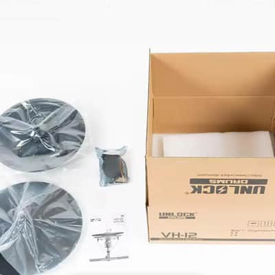 UNLOCK 12” 2 Piece Hi Hat Cymbals for Roland Alesis Strike VH image 5