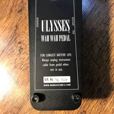 MJM Guitar FX Ulysses Wah  2017 image 6