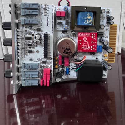 Matched Pair - Chroma 500 Series Twin Tone-Amp - with Roayl Blue Colour Module Blue image 4