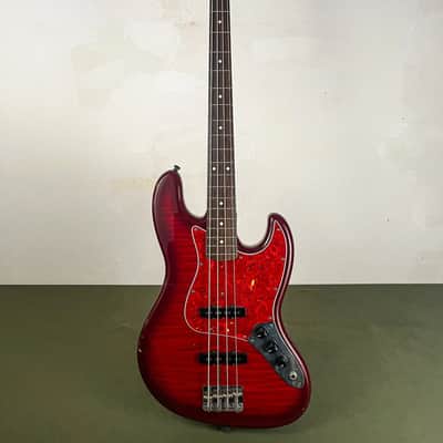 Fender Jazz Bass Foto Flame Finish MIJ 1994-95 image 2