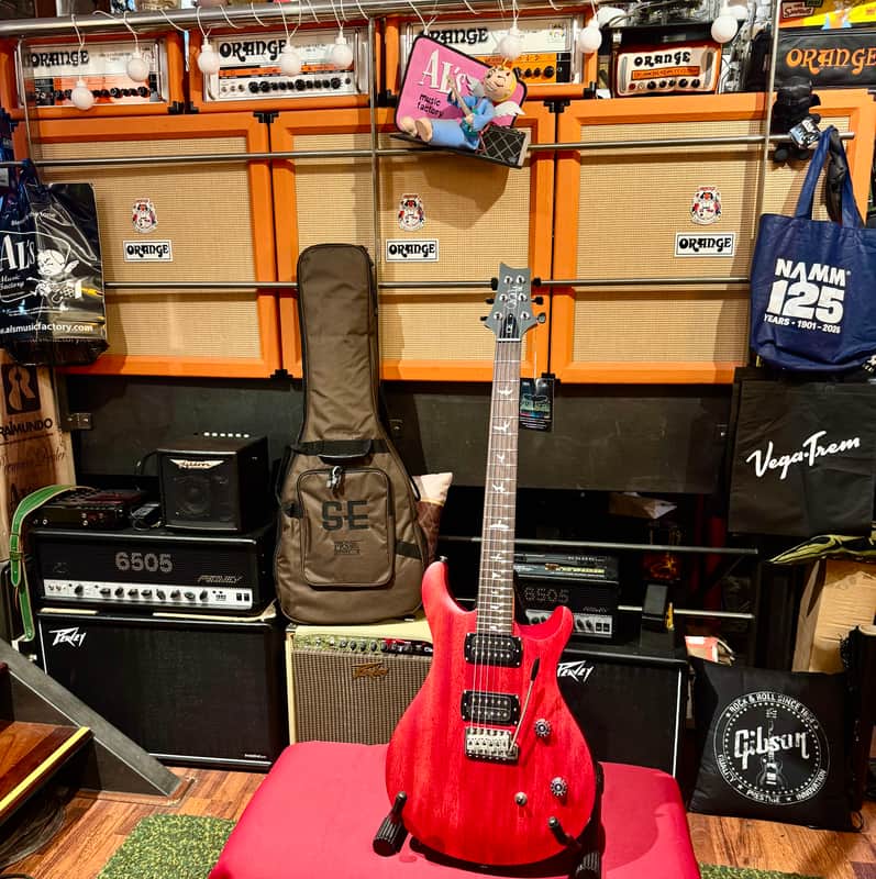 PRS SE CE24 Standard 2026 - Satin Vintage Cherry image 1