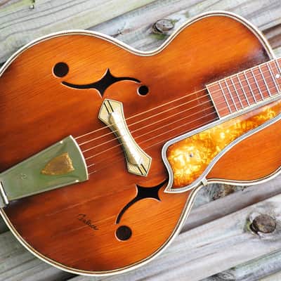 Very Rare / 1938 Calace Arch Top Guitar / 10 Made / Offers Welcome image 1