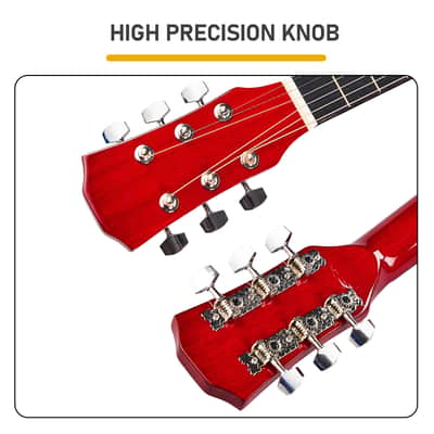 🎸Acoustic Guitar +Soft Case/Gig Bag +Tuner +Strap +Picks!🎸 image 6