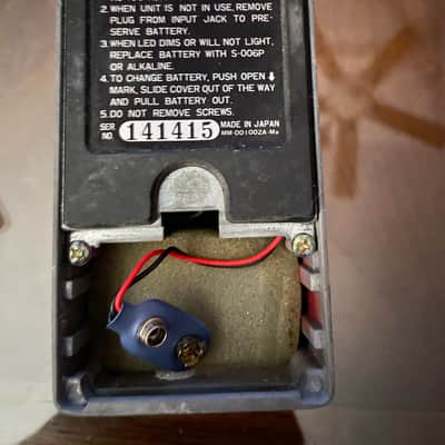 Boss BF-2 Flanger (Black Label) 1980 - 1984 - Purple image 7
