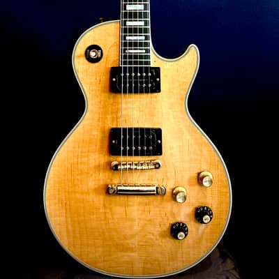 Gibson Custom Mick Ronson 1968 Les Paul Custom Collector's Edition, Antique Natural/Ebony image 2