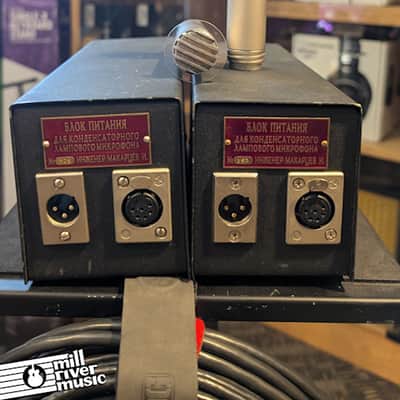 Custom Russian Small Diaphragm Tube Mic Pair with Neumann Gefell m58 Capsules image 2